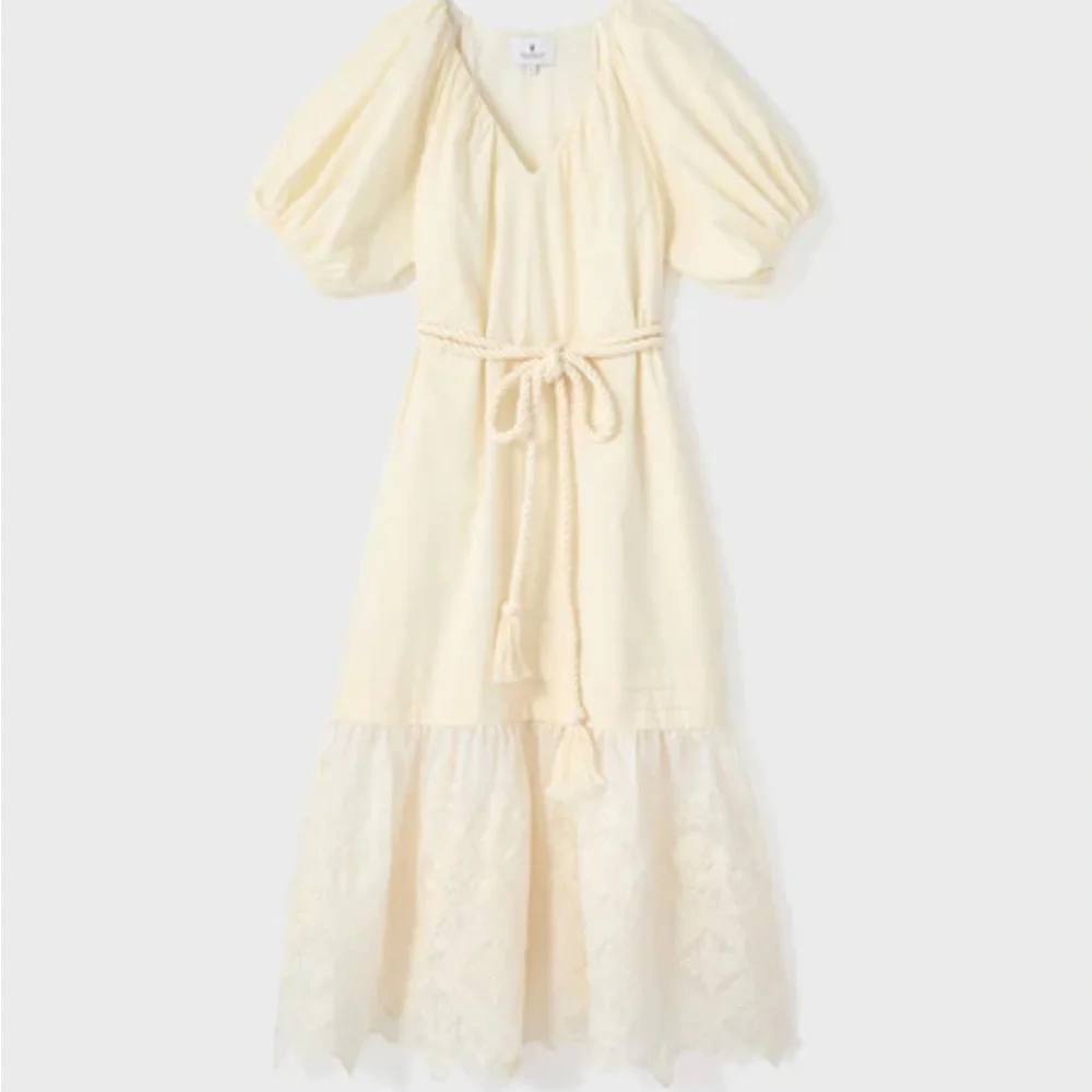 NWT TUCKERNUCK X STUDIO MCGEE
Cream Cotton Lace Juniper Dress - Picture 2 of 10